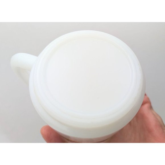 White Milk Glass Mug Rolls Royce 1907 | Rolls-Royce Collectible Mug Antique Car - Picture 3 of 5